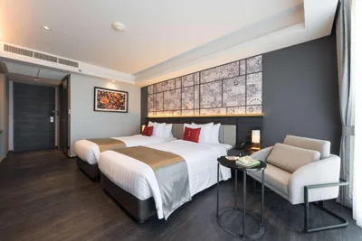 Camera Deluxe doppia con letti singoli - accessibile a persone con mobilità ridotta — Ramada Plaza by Wyndham Chao Fah Phuket